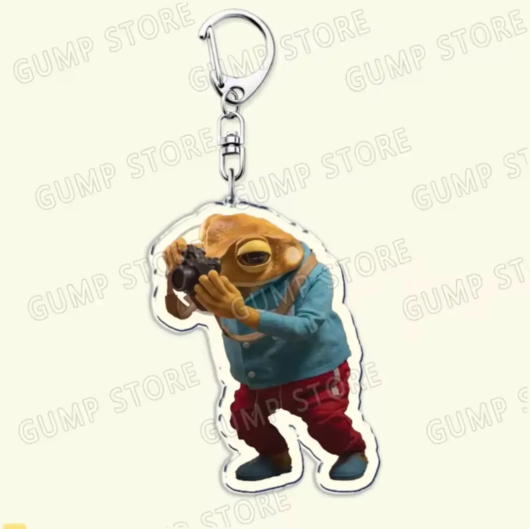 Sapo Concho Frog Photographer Keychain